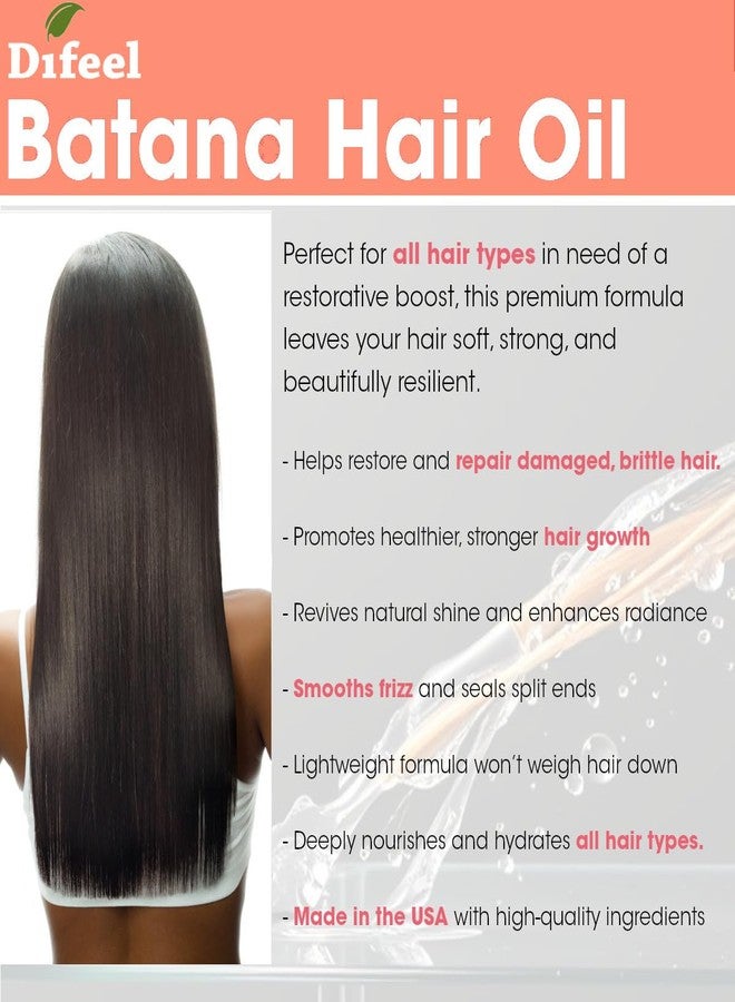 Difeel Batana Premium Hair Oil 8 Ounces - Batana Hair Oil, Nourishing Batana Hair Growth Oil - Image 5